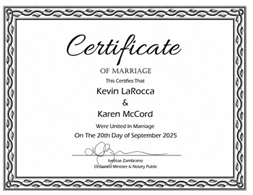 Marriage